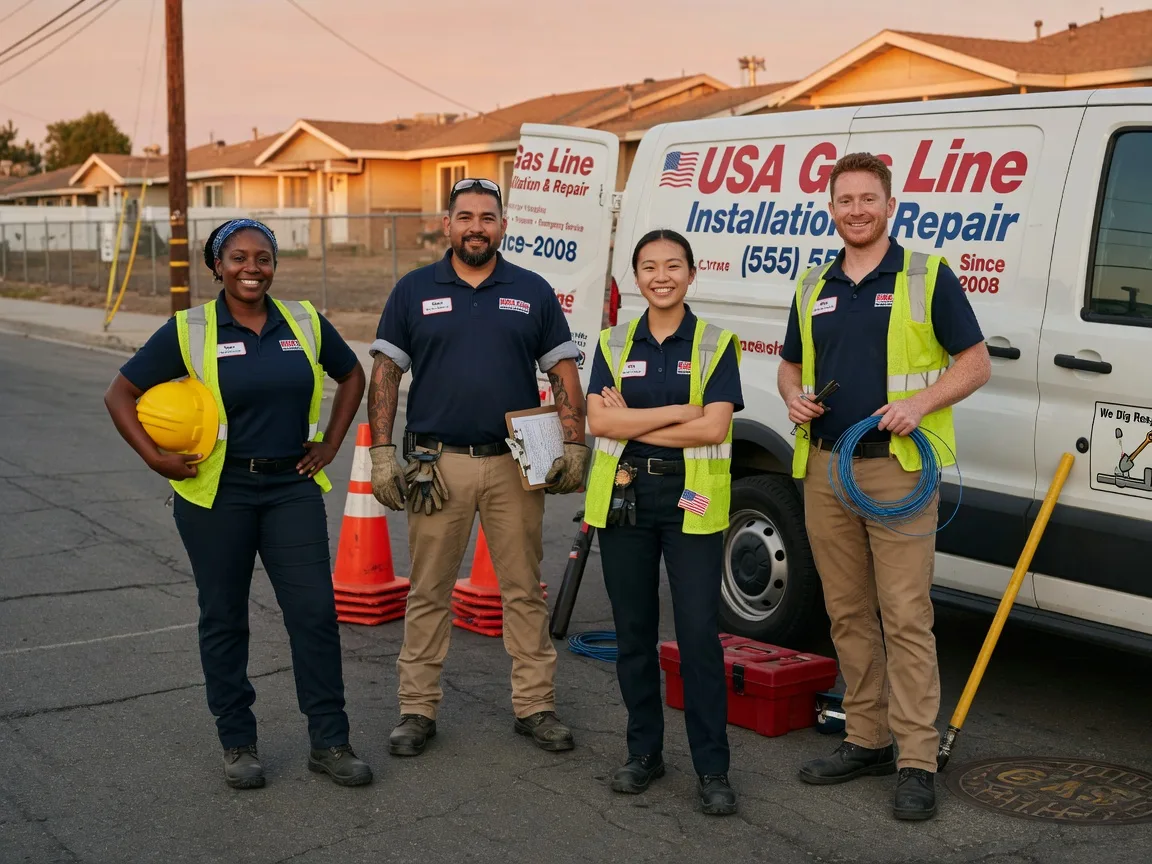 Gas Line Installation company in Knightsville, IN